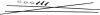 Sram Spokes & Nipples 3-pack 266mm Rise 60 26” F-Drive/R-Non-Drive CX-Ray Straight-Pull External Black