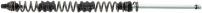 Sram Spring/Shaft, X-Soft, Silver, 120mm - 2011 Tora TK (includesspring, shaft, shaft bolt)
