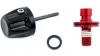 Sram  FORK REBOUND DAMPER KNOB KIT - (ADJUSTER KNOB & BOLT) CHARGER RC- LYRIK RC C2 (2020+), PIKE RC B3 (2020+), REVELATION RC A1-A2, YARI CHRC B1, ZEB BSE A2/PIKE BSE C1+ (2022+)
