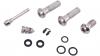 Sram  DISC BRAKE CALIPER HARDWARE KIT - (INCLUDES STAINLESS BODY BOLT, BANJO BOLT, SINGLE PORT BLEED SCREW, PAD PIN) S4 CALIPER - G2 RSC/ULT
