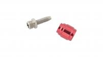 Sram  DISC BRAKE HOSE FITTING KIT - (INCLUDES 1 THREADED HOSE BARB, 1 RED COMP FITTING) - AVID & SRAM BRAKES
