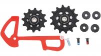 Sram  REAR DERAILLEUR PULLEY AND INNER CAGE X01 EAGLE 12 SPEED X-SYNC RED

