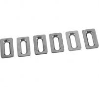 Shimano  Cleat Washer (Silver / 6 pcs.)
