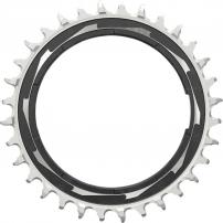 Sram  CHAIN RING T-TYPE 32T POWERMETER THREADED 0MM OFFSET EAGLE (INCLUDING PIN THREAD BACKUP AND SCREW) - BLACK/SILVER XXSL D1

