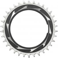 Sram  CHAIN RING T-TYPE 34T POWERMETER THREADED 0MM OFFSET EAGLE (INCLUDING PIN THREAD BACKUP AND SCREW) - BLACK/SILVER XXSL D1
