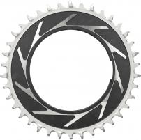 Sram  CHAIN RING T-TYPE 38T POWERMETER THREADED 0MM OFFSET EAGLE (INCLUDING PIN THREAD BACKUP AND SCREW) - BLACK/SILVER XXSL D1
