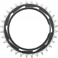 Sram  CHAIN RING T-TYPE 32T POWERMETER THREADED 3MM OFFSET EAGLE (INCLUDING PIN THREAD BACKUP AND SCREW) - BLACK/SILVER XXSL D1
