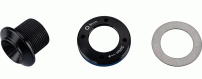 Sram  CRANK ARM BOLT KIT SELF-EXTRACTING M18/M30 DUB DARK POLAR BLACK (X0 D1)
