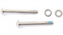 Sram  BRACKET MOUNTING BOLTS - STAINLESS T25 42MM (2 PCS) - FLAT MOUNT CALIPER - RUDY
