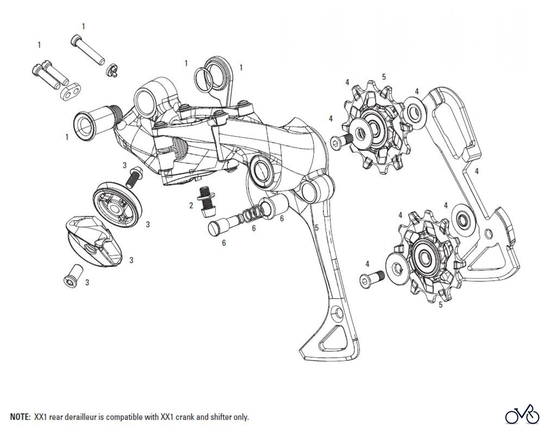 Sram Sram SRAM XX1 - REAR DERAILLEUR 1x11