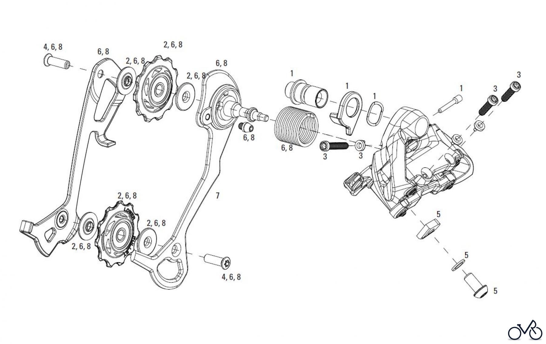 Sram Sram SRAM XX - REAR DERAILLEUR 2x10 (2010-2012)