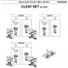 Shimano PD Pedal - Pedale  Cleat-Set-For-ATB