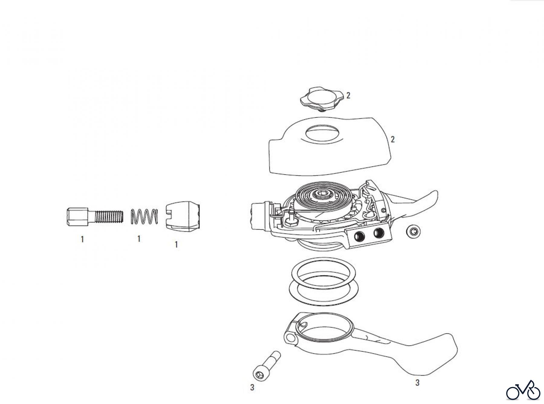  Sram Sram SRAM X0 - TRIGGER SHIFTER 2x10, 3x10 (2011-2012)