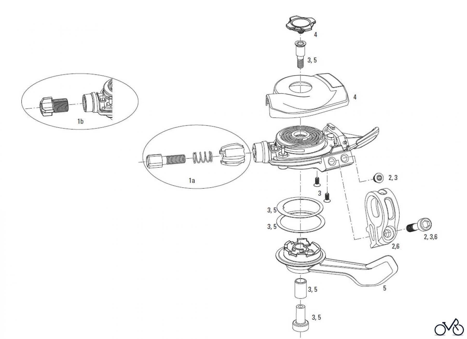 Sram Sram SRAM X9 - TRIGGER SHIFTER 3x9 (2007-2012)