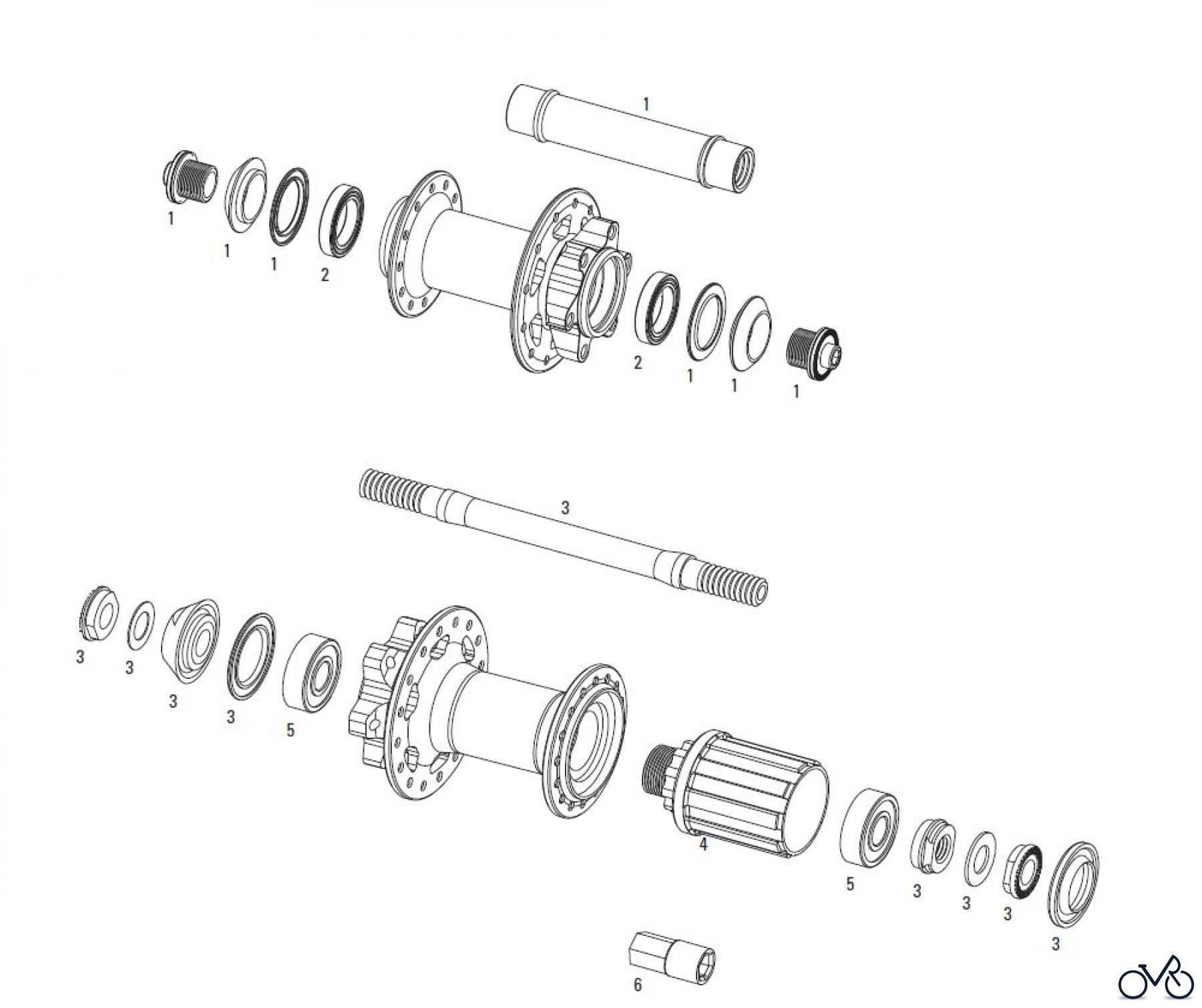  Sram Sram X9 - MTB HUB
