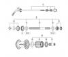 Shimano FH Free Hub - Freilaufnabe  FH-T610 