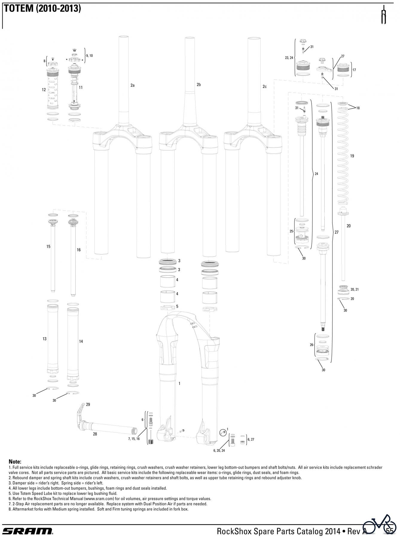  Sram RockShox TOTEM (2010-2013)