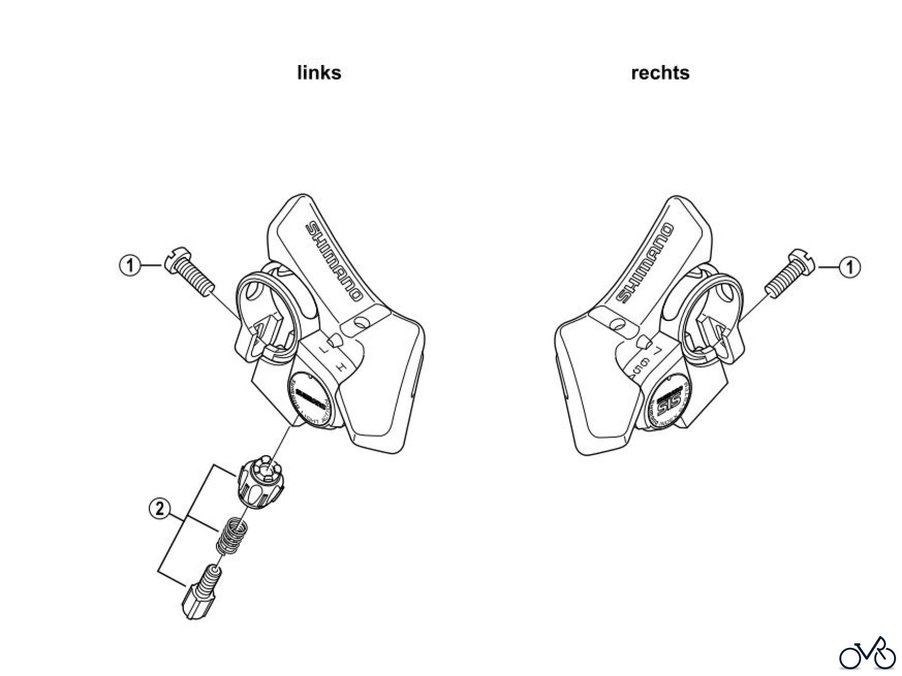Shimano SL Shift Lever - Schalthebel SL-A050