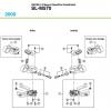 Shimano SL Shift Lever - Schalthebel  SL-M570 DEORE LX Mega-9 Rapidfire Schalthebel