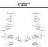 Shimano SL Shift Lever - Schalthebel  SL-M591 DEORE Rapidfire Lever