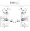 Shimano SL Shift Lever - Schalthebel  SL-M670-I (Ispec) SHIMANO SLX Rapidfire Lever