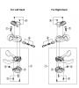 Shimano SL Shift Lever - Schalthebel  SL-M760 DEORE XT Mega-9 Rapidfire Lever