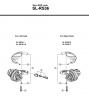 Shimano SL Shift Lever - Schalthebel  SL-RS36 -3294  Revo-Shift Lever