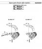Shimano SL Shift Lever - Schalthebel  SL-RS41_7_RS31_7-2105