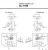 Shimano SL Shift Lever - Schalthebel  SL-T780 DEORE XT Rapidfire Lever