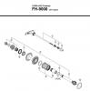 Shimano FH Free Hub - Freilaufnabe  FH-9000 DURA-ACE Kassettennabe 10/11-fach