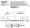Shimano FH Free Hub - Freilaufnabe  FH-A416 RSX Kassettennabe 8-fach