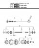 Shimano FH Free Hub - Freilaufnabe  FH-M595 -2928 DEORE Kassettennabe 8-/9-fach