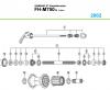 Shimano FH Free Hub - Freilaufnabe  FH-M750, -2054 2002 SHIMANO XT Kassettennabe 9-fach