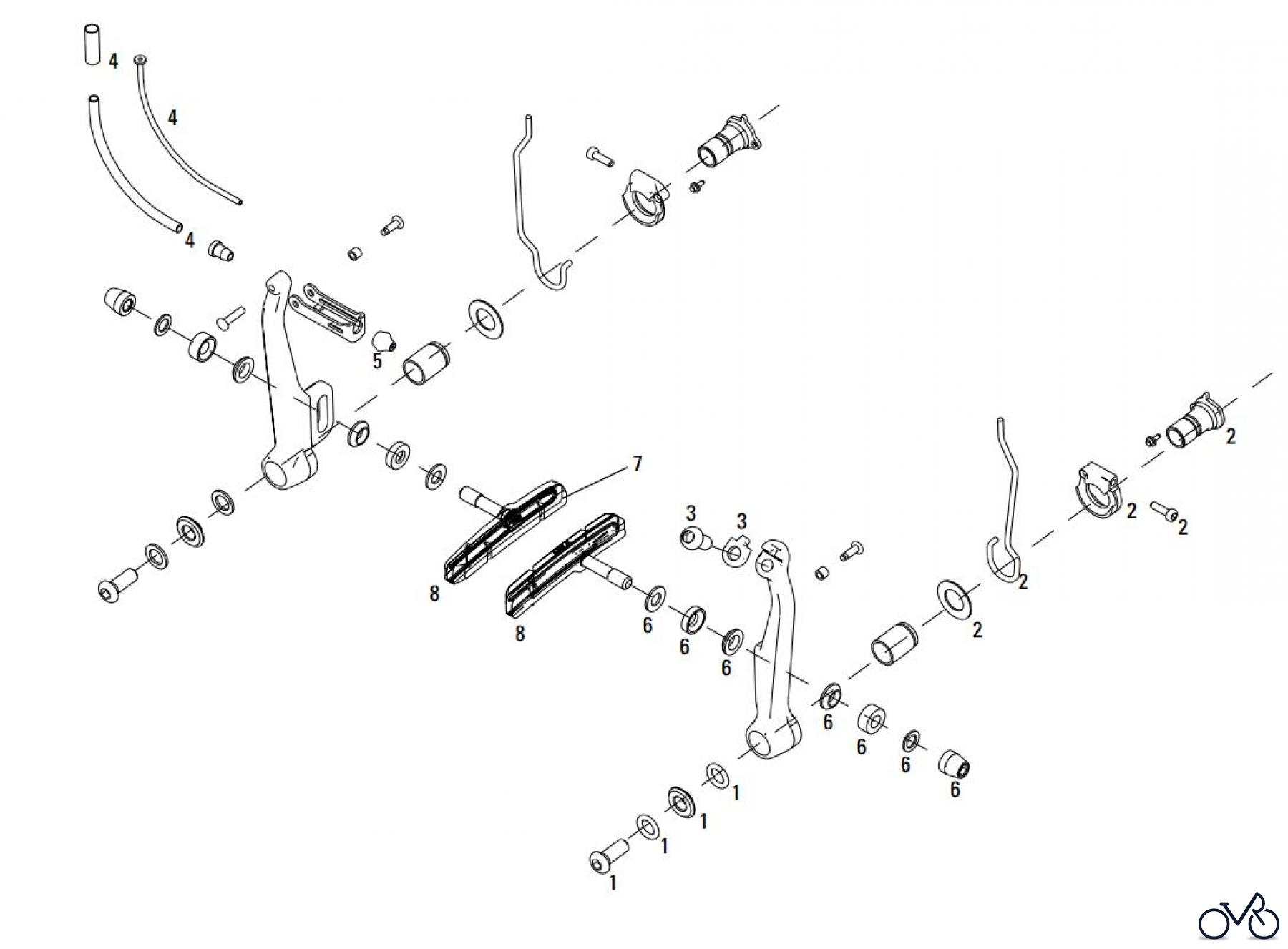 Sram avid RIM BRAKES SINGLE DIGIT® 7 / SL - RIM BRAKES