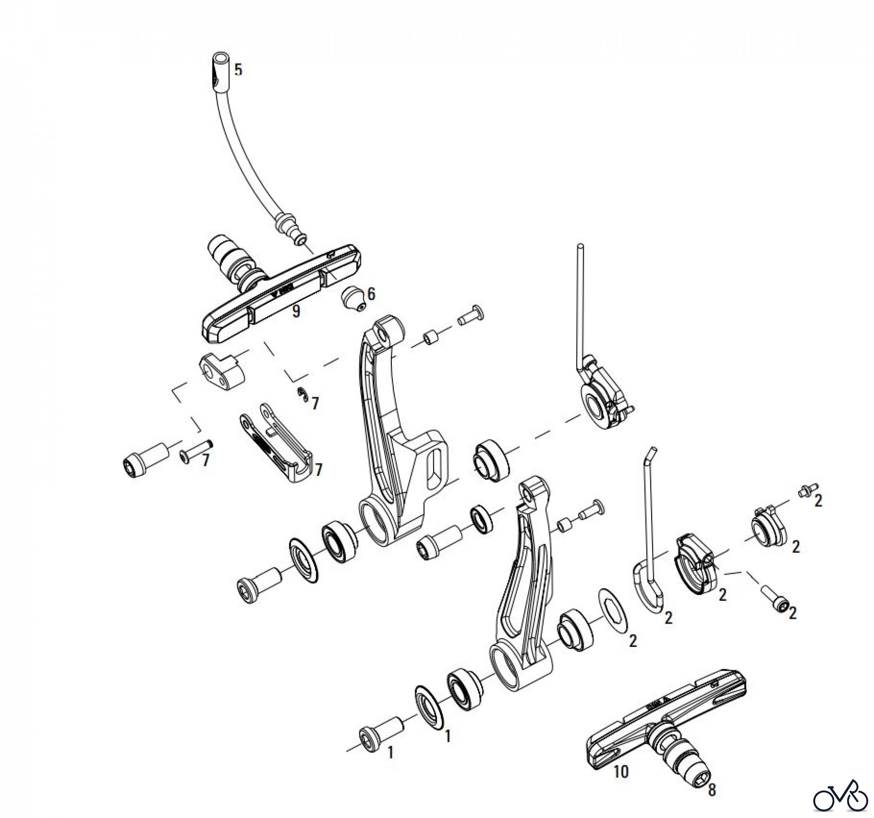  Sram avid RIM BRAKES SINGLE DIGIT® ULTIMATE - RIM BRAKES