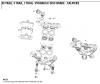 Sram HYDRAULIC DISC BRAKE - CALIPERS  X0 TRAIL, 9 TRAIL, 7 TRAIL- HYDRAULIC DISC BRAKE - CALIPERS