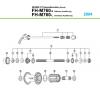 Shimano FH Free Hub - Freilaufnabe  FH-M760 DEORE XT Kassettennabe (9-fach)
