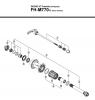 Shimano FH Free Hub - Freilaufnabe  FH-M770 -2699A DEORE XT Freehub (8/9-Speed)