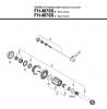 Shimano FH Free Hub - Freilaufnabe  FH-M785 -3174  DEORE XT Freehub (8/9/10-Speed) for Disc Brake