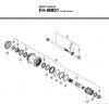 Shimano FH Free Hub - Freilaufnabe  FH-M801 SAINT Freehub