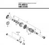 Shimano FH Free Hub - Freilaufnabe  FH-M810 SAINT Freehub (8/9-Speed) for Disc Brake