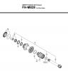 Shimano FH Free Hub - Freilaufnabe  FH-M828  SAINT Freehub (8/9/10-Speed)