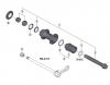 Shimano FH Free Hub - Freilaufnabe  FH-M9010 XTR Freehub (10/11-Speed) for Disc Brake