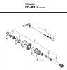 Shimano FH Free Hub - Freilaufnabe  FH-M970 -2546A XTR Freehub 8/9-Speed
