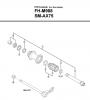 Shimano FH Free Hub - Freilaufnabe  FH-M988 -3009 XTR Freehub (For Disc Brake)