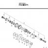 Shimano FH Free Hub - Freilaufnabe  FH-MX71 -2955