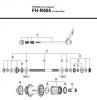 Shimano FH Free Hub - Freilaufnabe  FH-R505 -New Dustcap