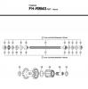 Shimano FH Free Hub - Freilaufnabe  FH-RM40-7NT Kassettennabe 7-fach