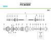 Shimano FH Free Hub - Freilaufnabe  FH-S030H Shimano Freilaufnabe