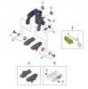 Shimano BR Brake - Bremse  BR-5810-R SHIMANO 105 Caliper Brake For Rear